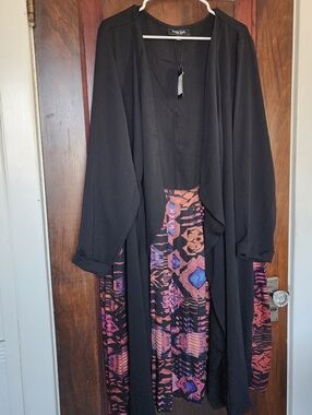 Arna York Jacket Sunset Print Lightweight Blazer Layer Statement 30